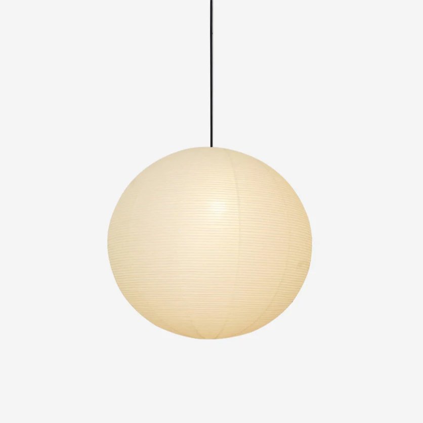 Solara Pendelleuchte Bambus Washi Papier Rund-Letslighting