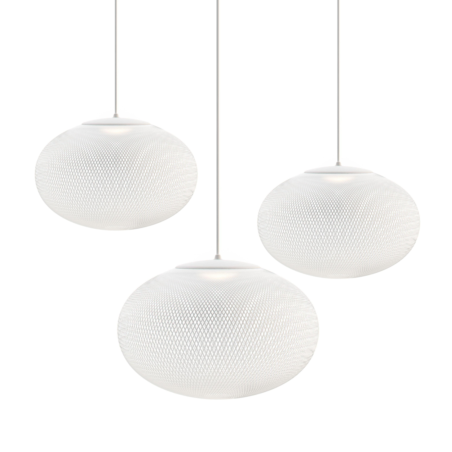 Lustra Pendelleuchte lic Netz Schwarz-Letslighting