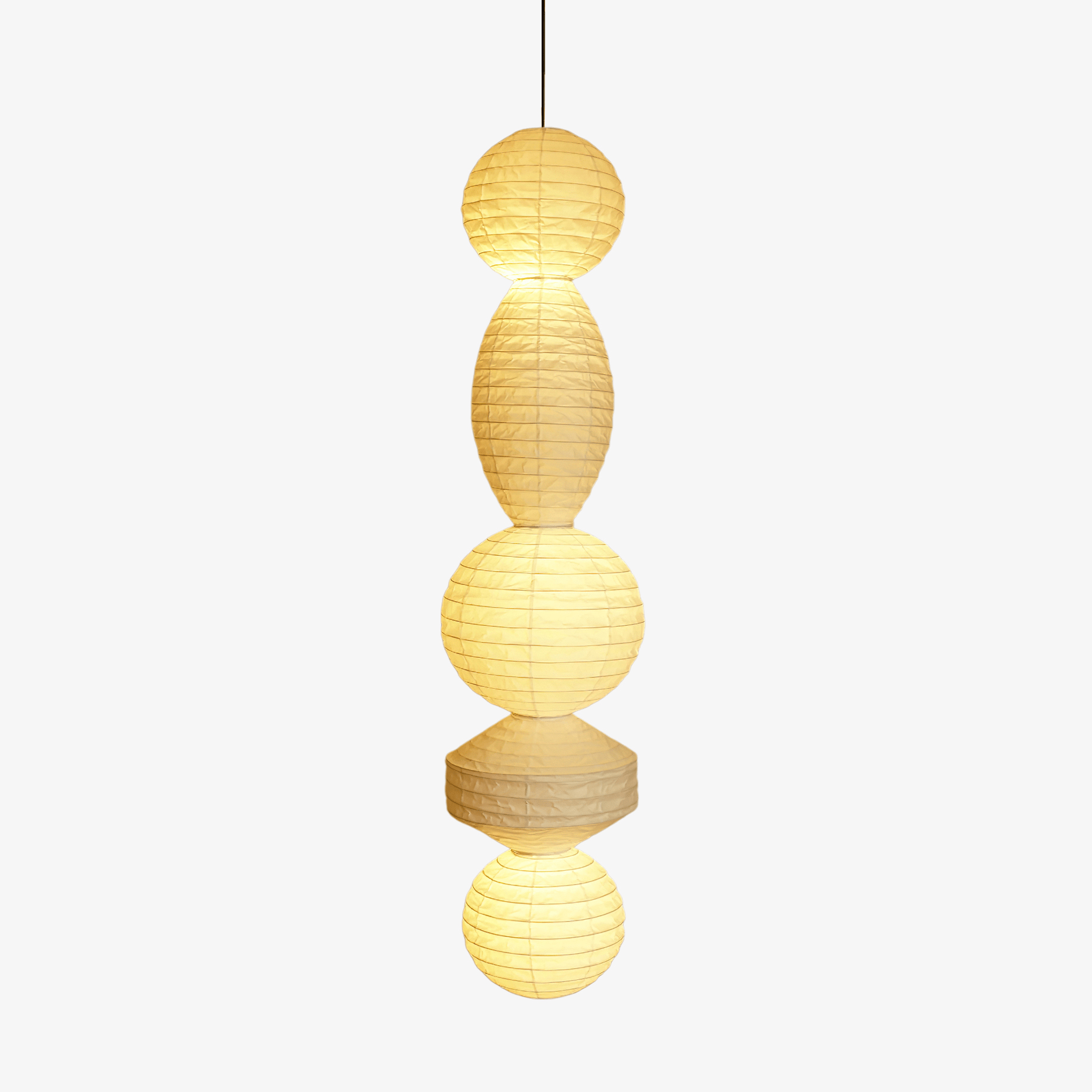 Elthayra Natur Serie Bambus Laterne Pendelleuchte-Letslighting
