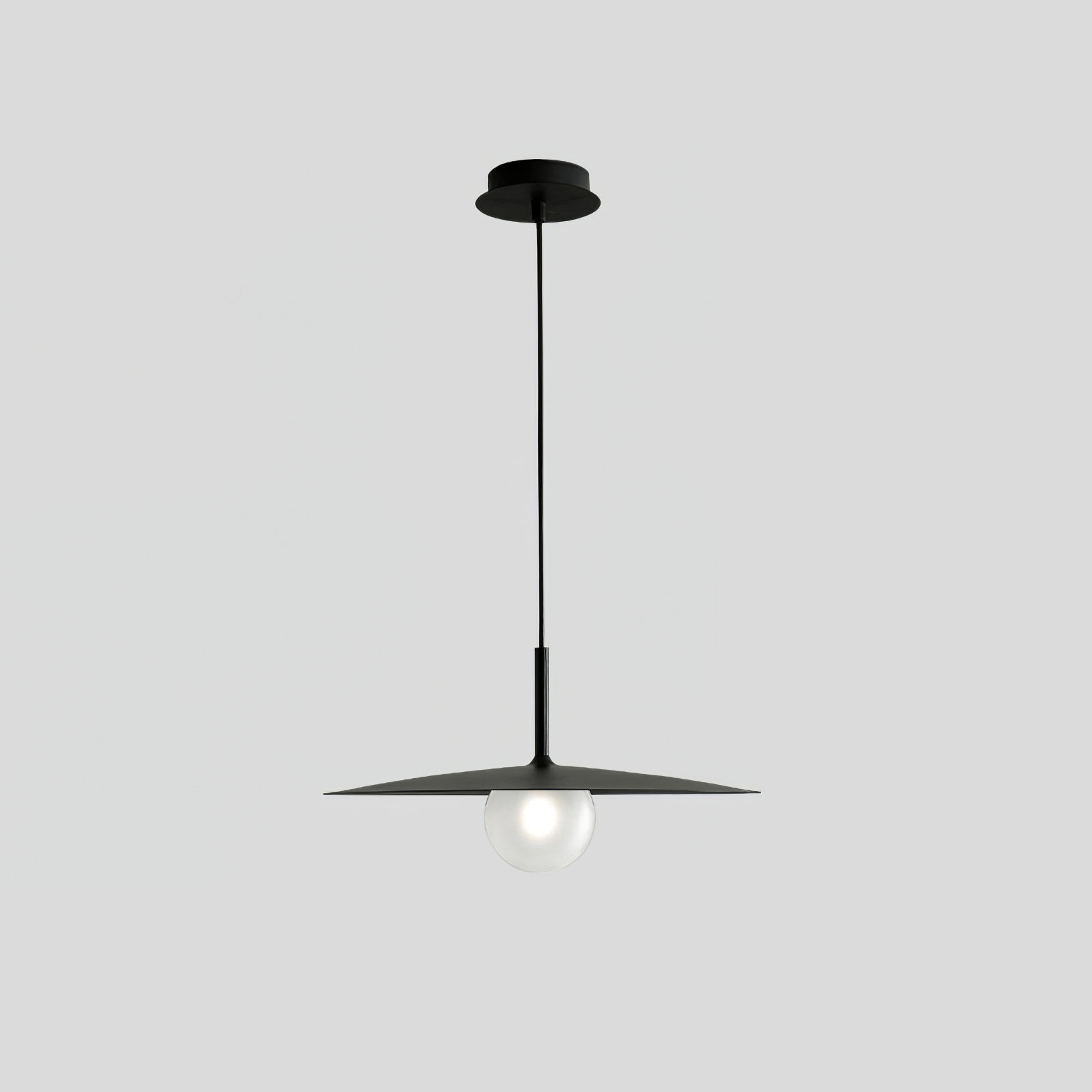 Lustra Pendelleuchte Platte Schirm für Wohnzimmer-Letslighting