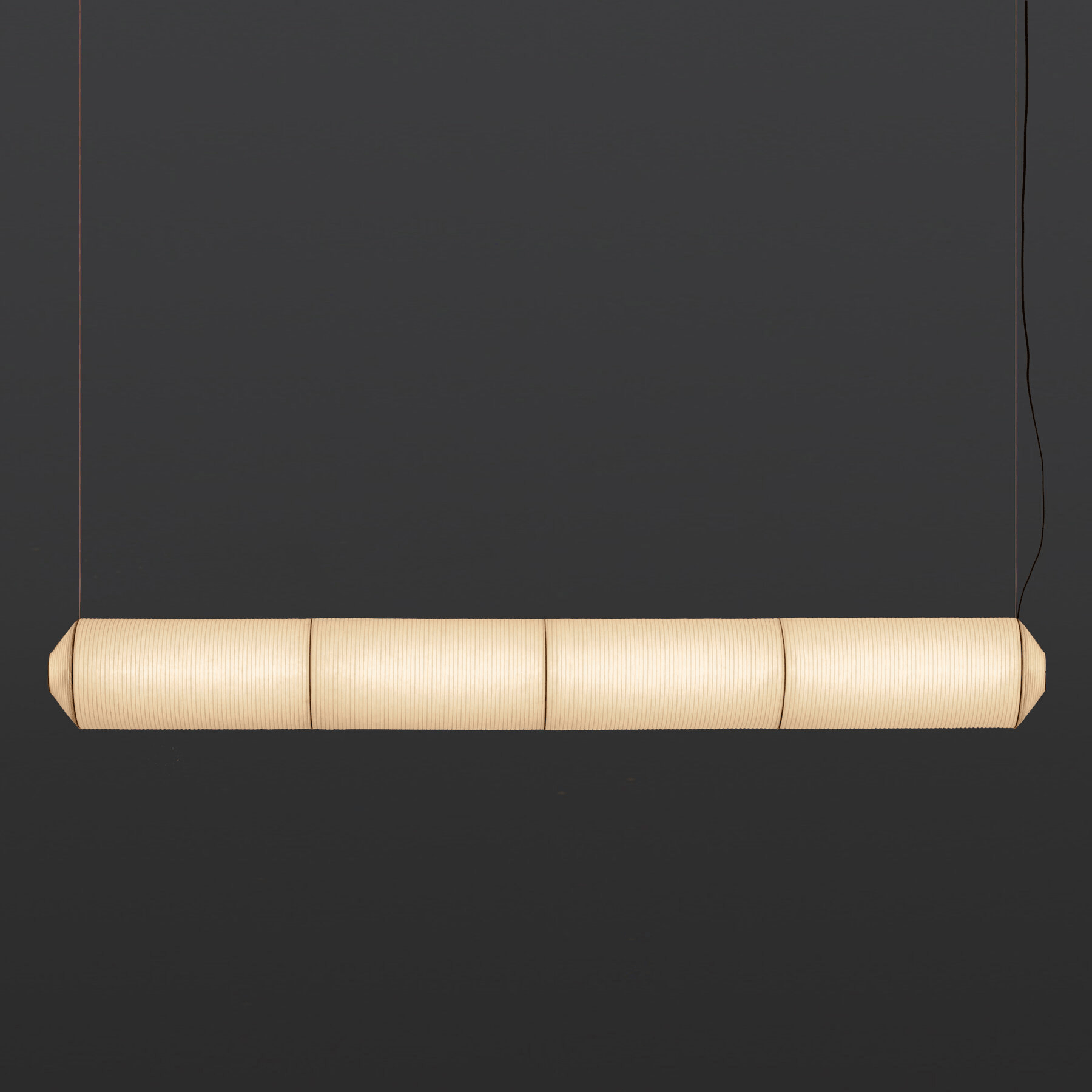 Citheis Modern Minimalist Natural Mulberry Silk Metal Pendant Lamp - Blowlighting