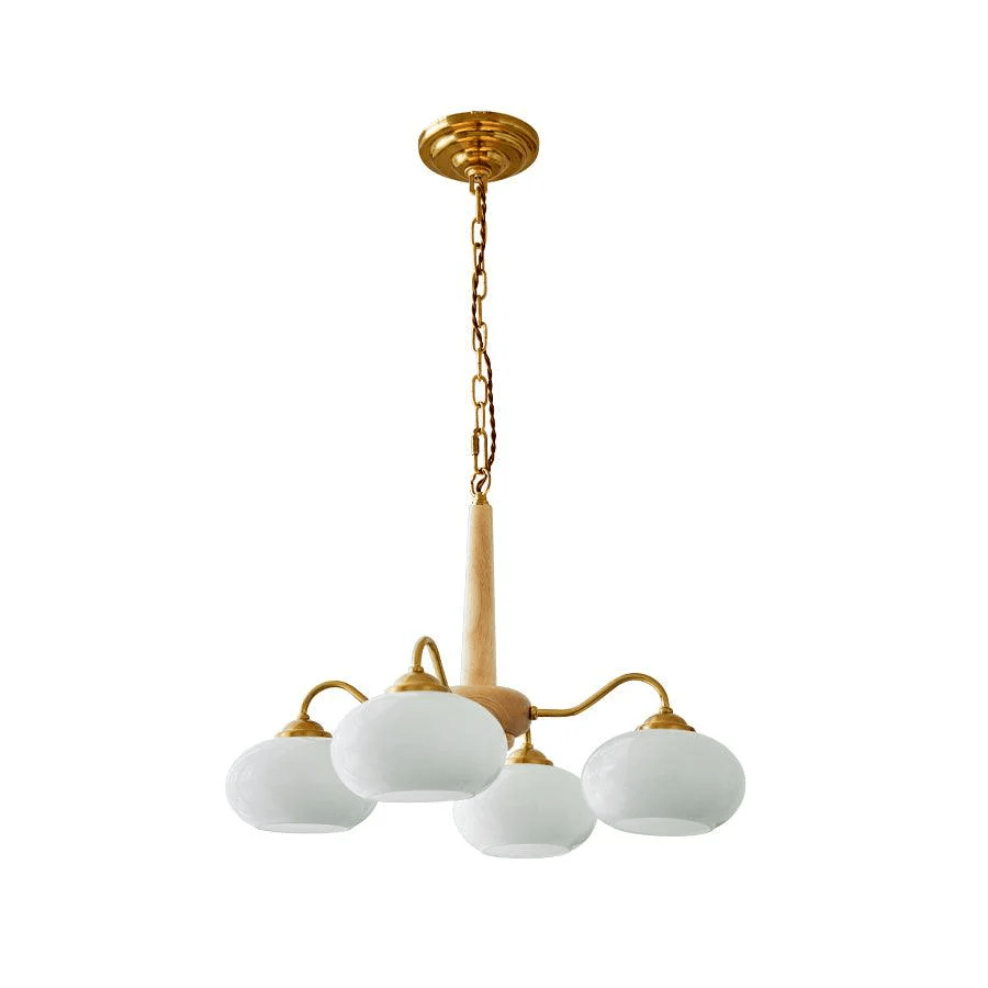 Persimmon Chandelier - Blowlighting