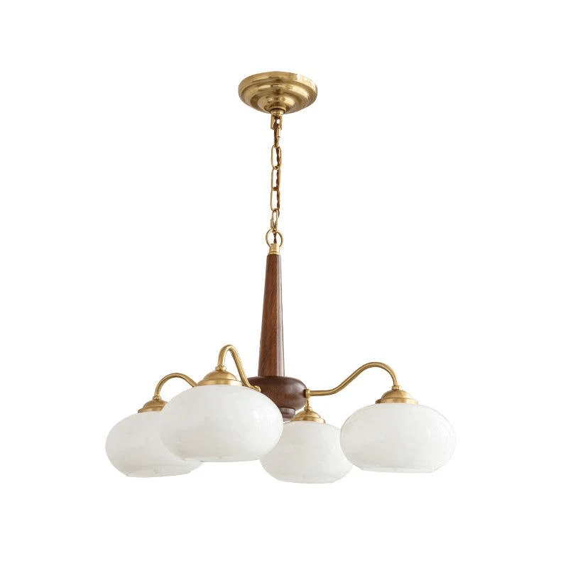 Persimmon Chandelier - Blowlighting