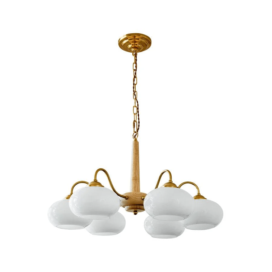 Persimmon Chandelier - Blowlighting