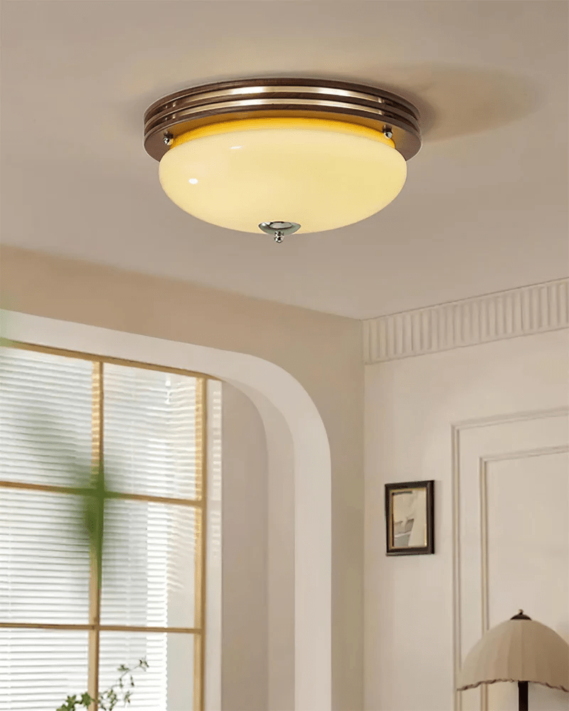 Lysilarae Nordic Art Classic Kugel-Deckenleuchte aus Glas-Letslighting