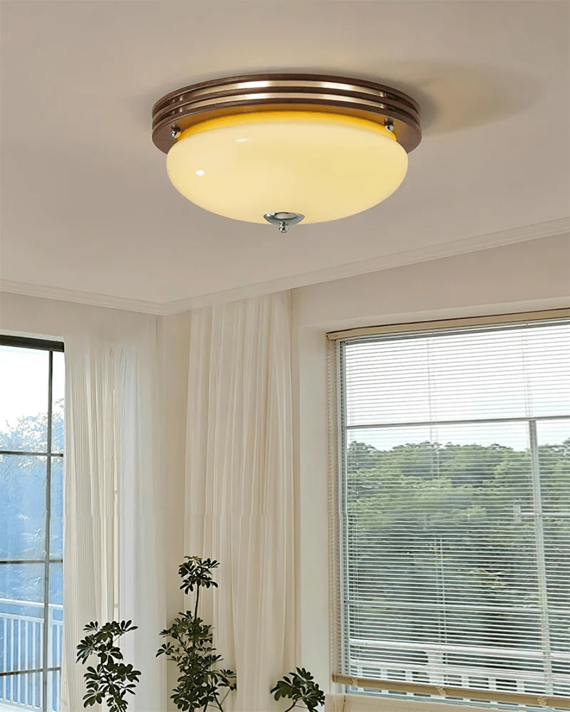 Lysilarae Nordic Art Classic Kugel-Deckenleuchte aus Glas-Letslighting