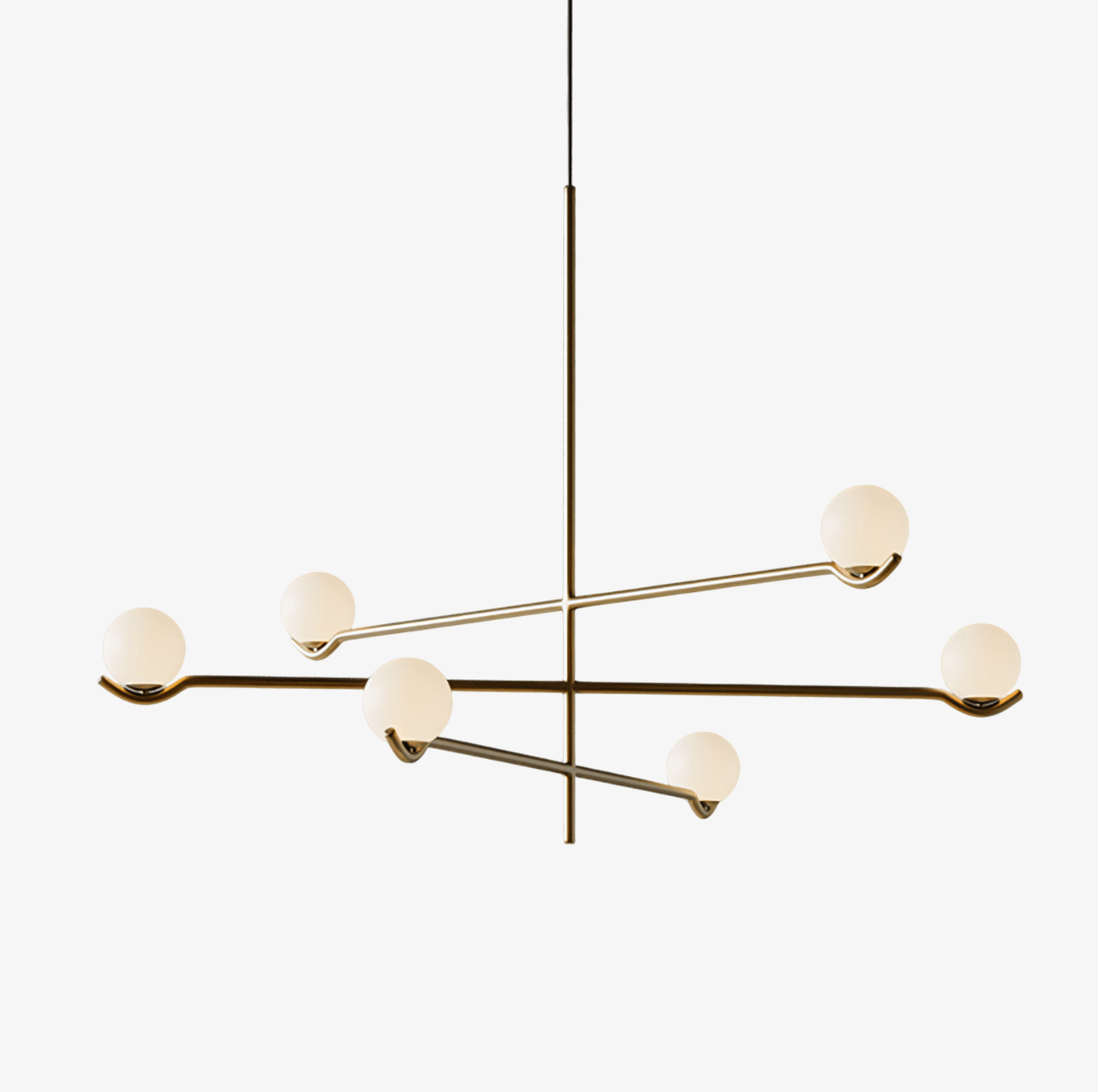 Noir Minimalistische Glas Pendelleuchte-Letslighting