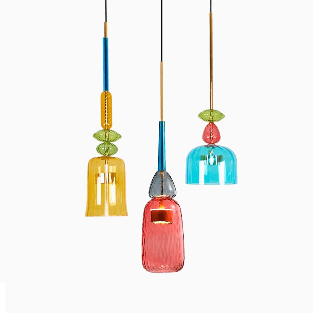 Muse Bohemian Glas Pendelleuchte-Letslighting