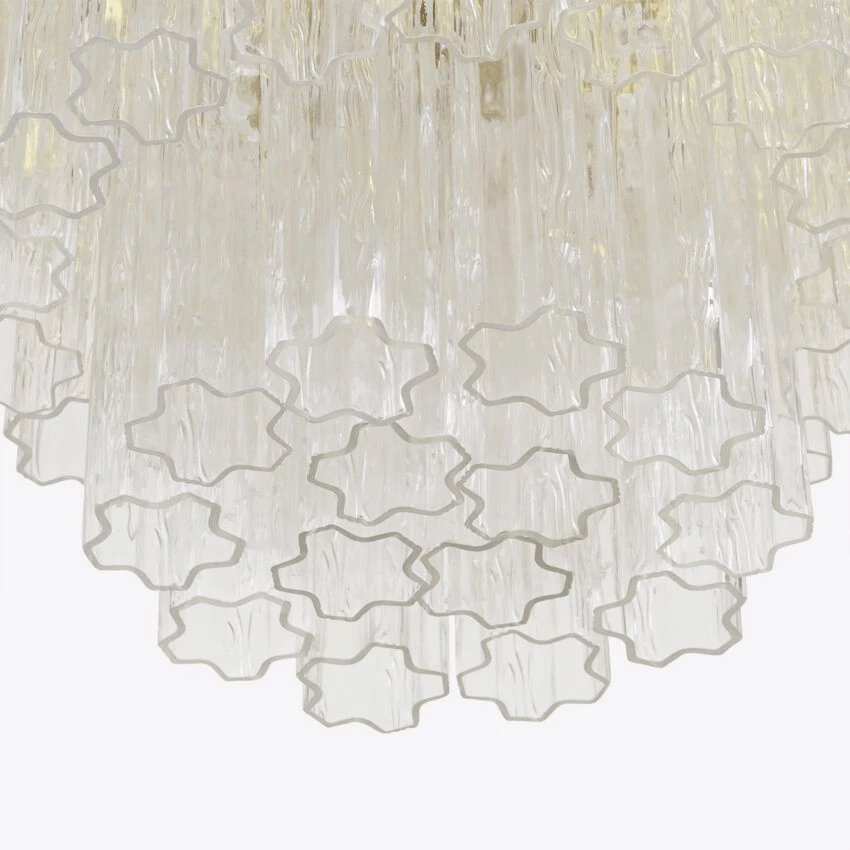 Aurora Chandelier Small Treviso Murano Glass Tube - Blowlighting