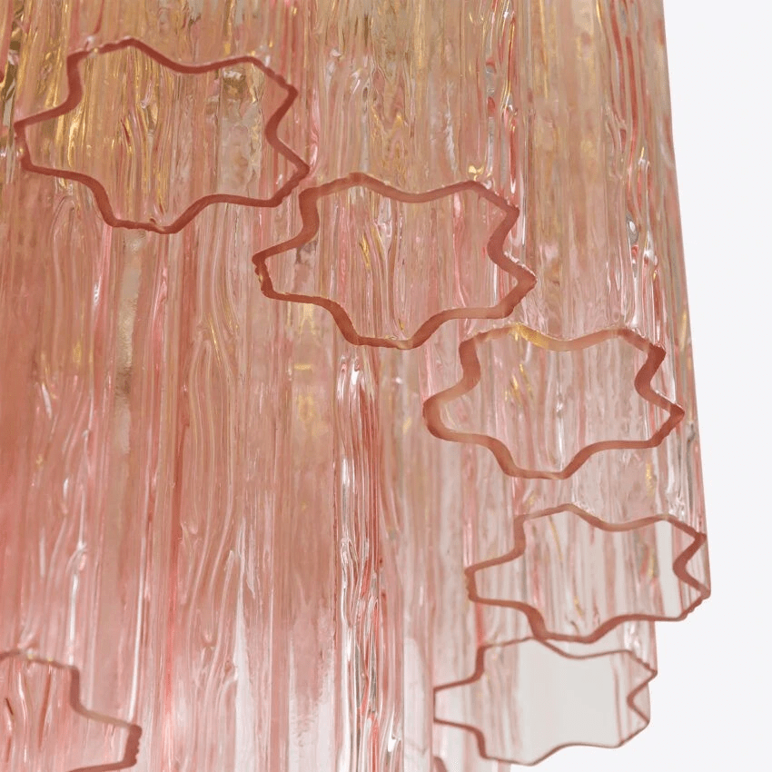 Aurora Chandelier Small Treviso Murano Glass Tube - Blowlighting