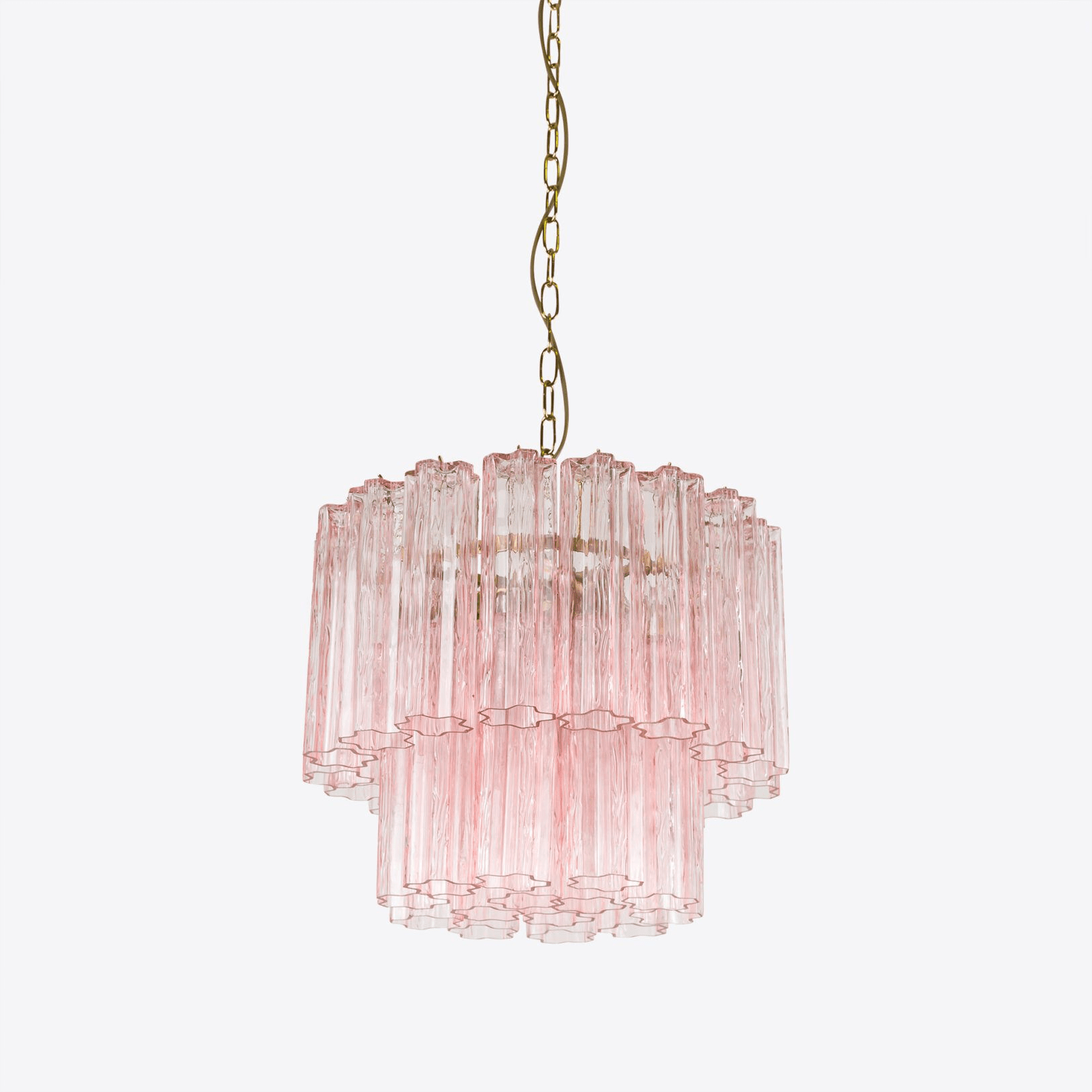 Aurora Chandelier Small Treviso Murano Glass Tube - Blowlighting