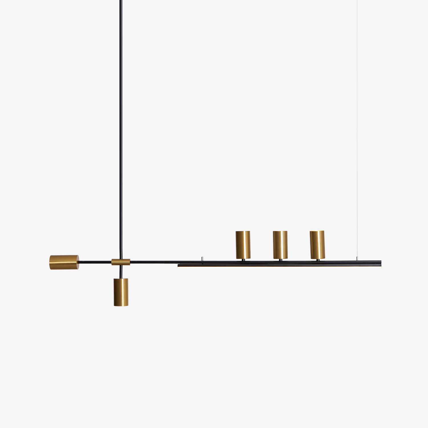 Emirel Modern Minimalistisch Linear Insel Pendelleuchte Lampe-Letslighting