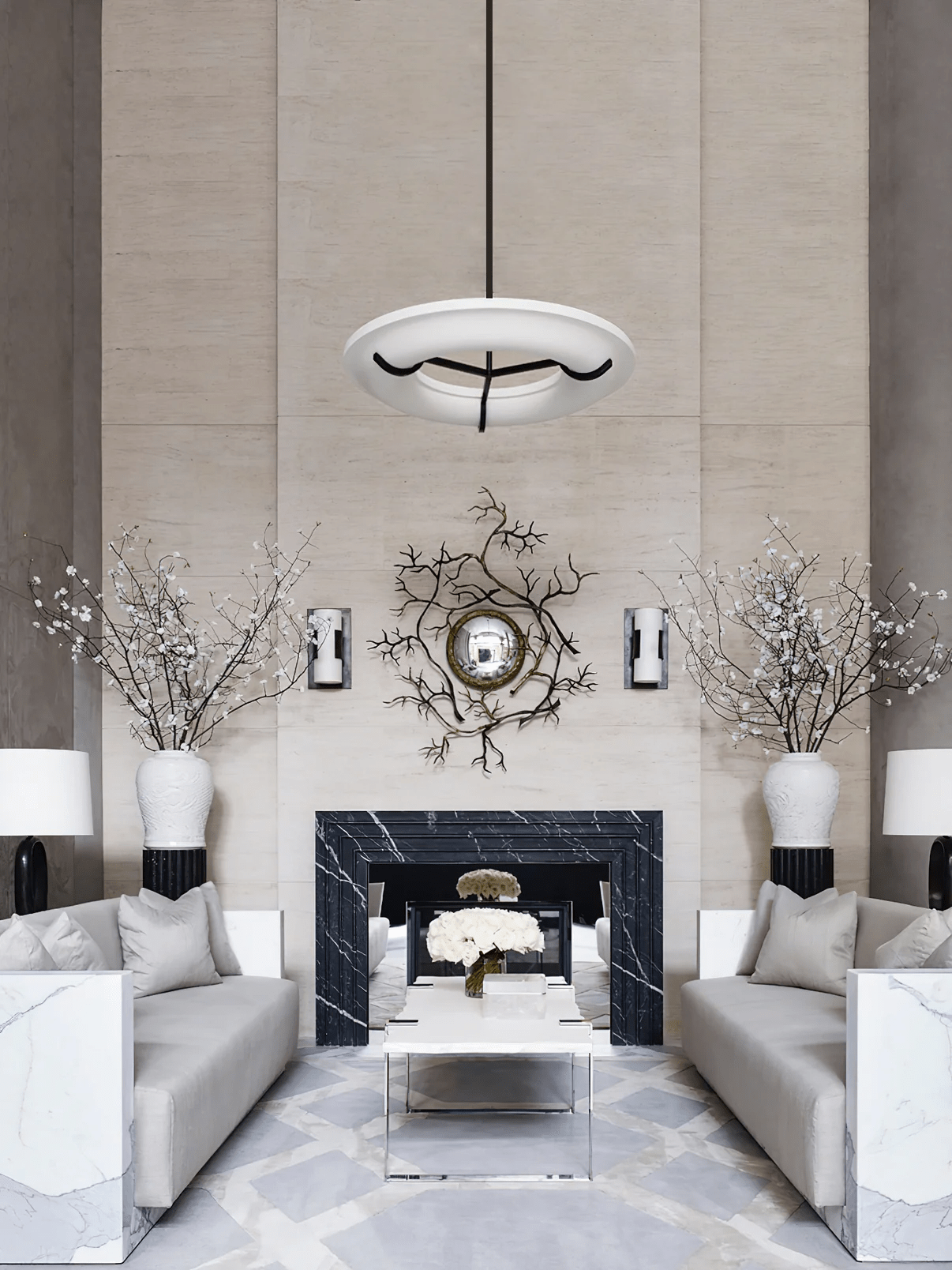 Uvare Alabaster Chandelier - Neutralighting