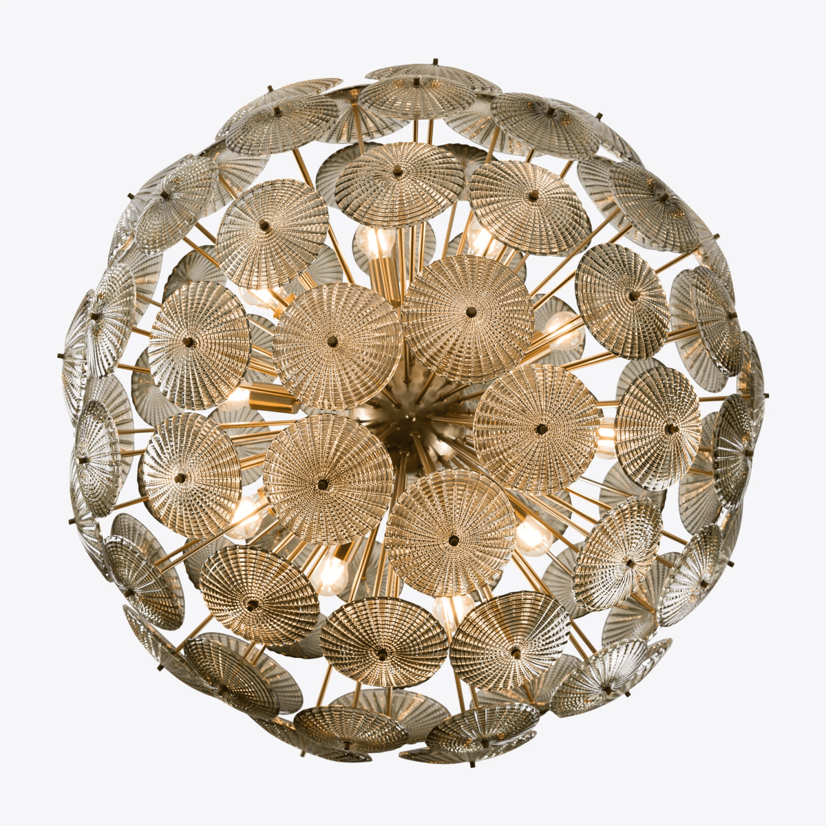 Aurora Chandelier Sputnik Dandelion Burst Glass - Neutralighting