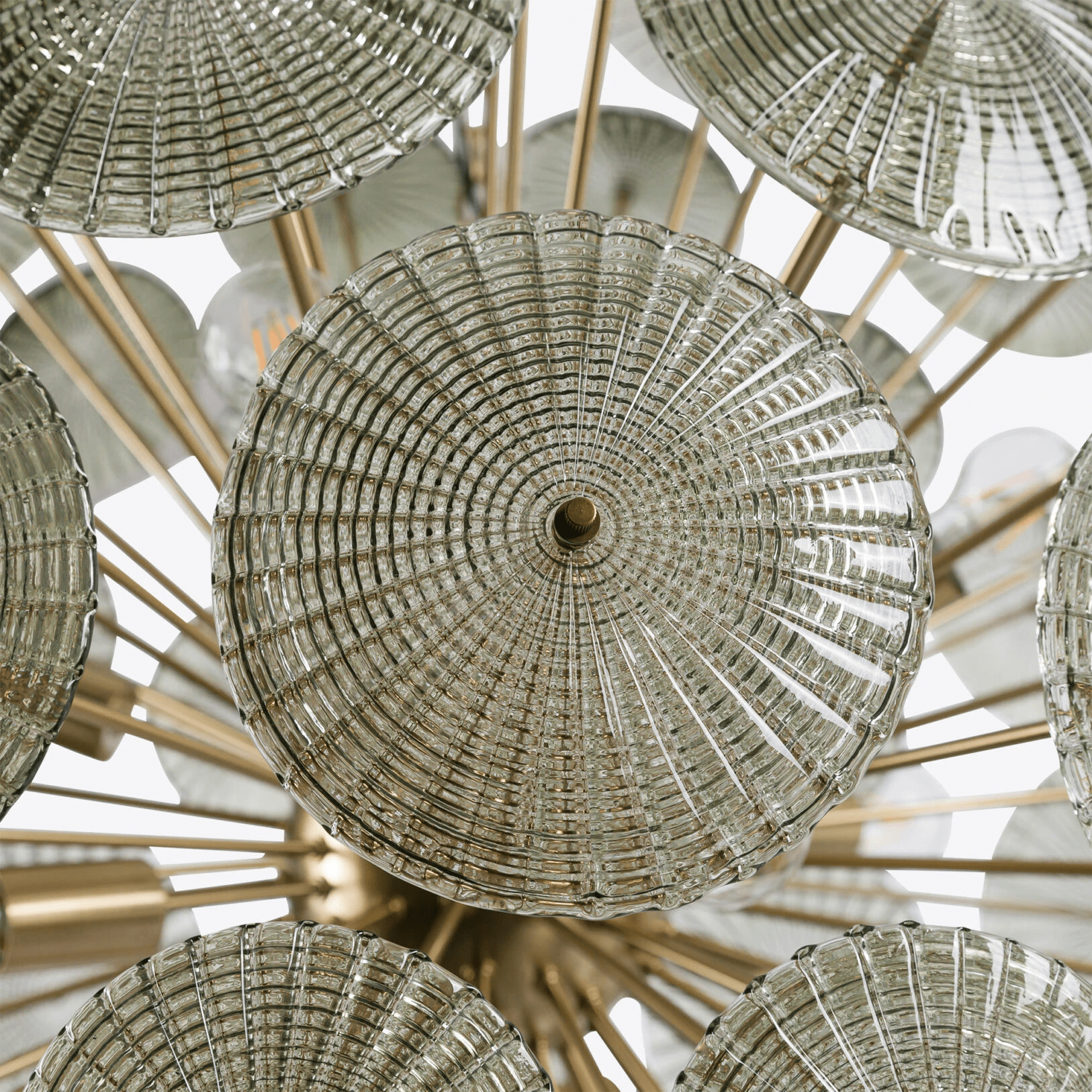 Aurora Chandelier Sputnik Dandelion Burst Glass - Neutralighting