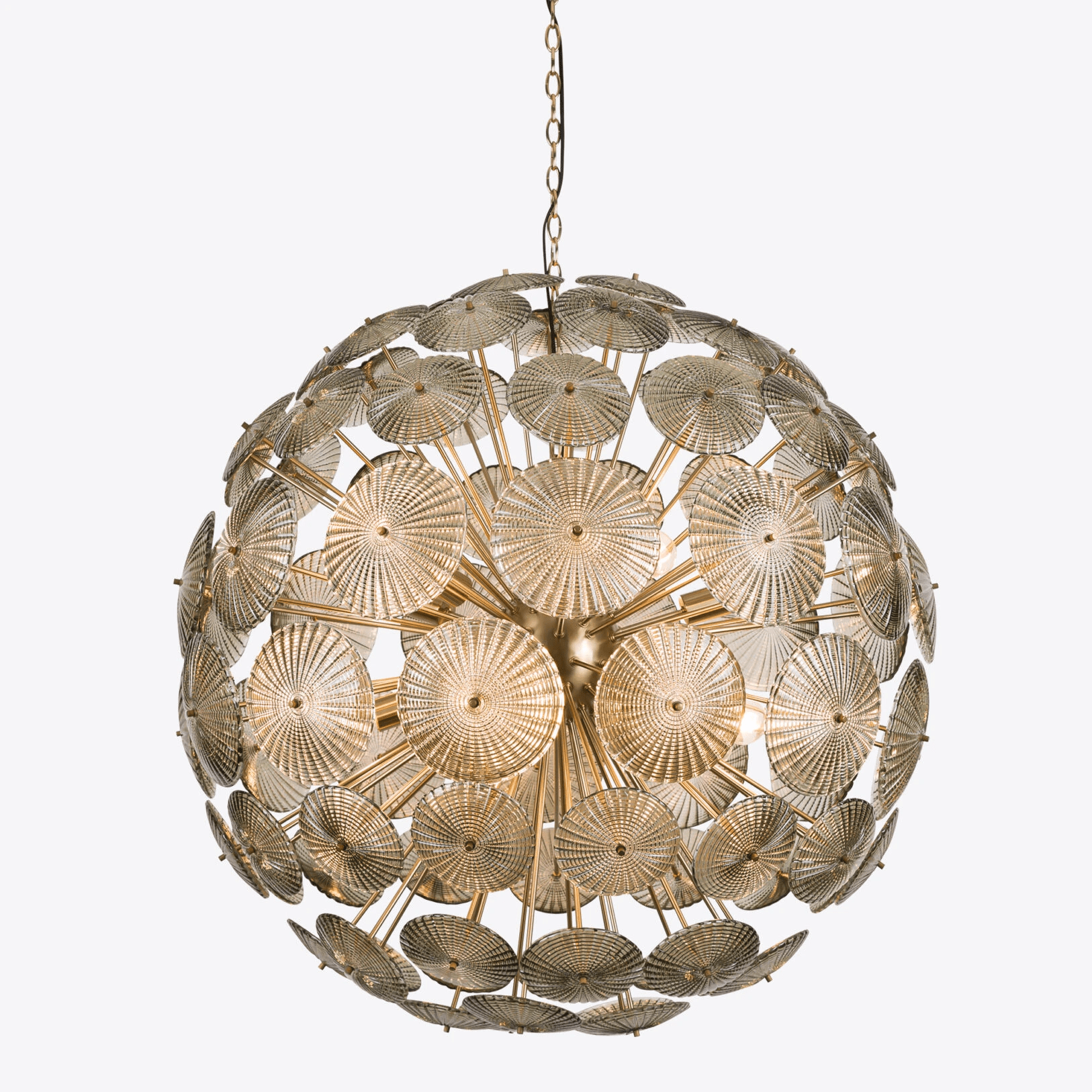 Aurora Chandelier Sputnik Dandelion Burst Glass - Neutralighting