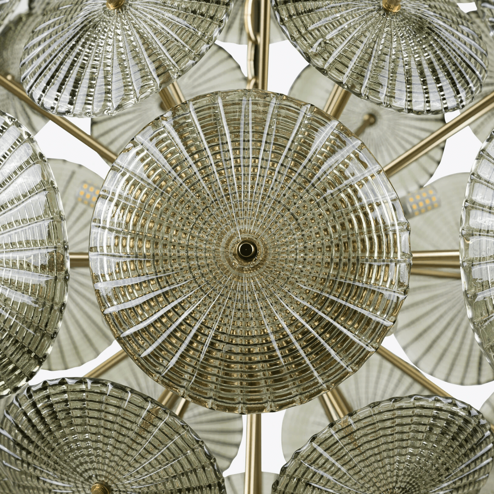 Aurora Chandelier Sputnik Dandelion Burst Glass - Neutralighting