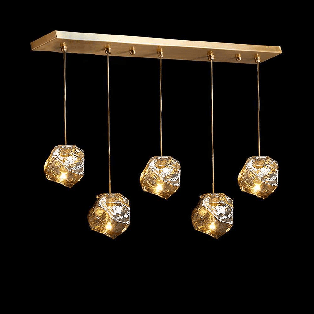 Zionis Luxuriöse Pendelleuchte aus Messing-Letslighting