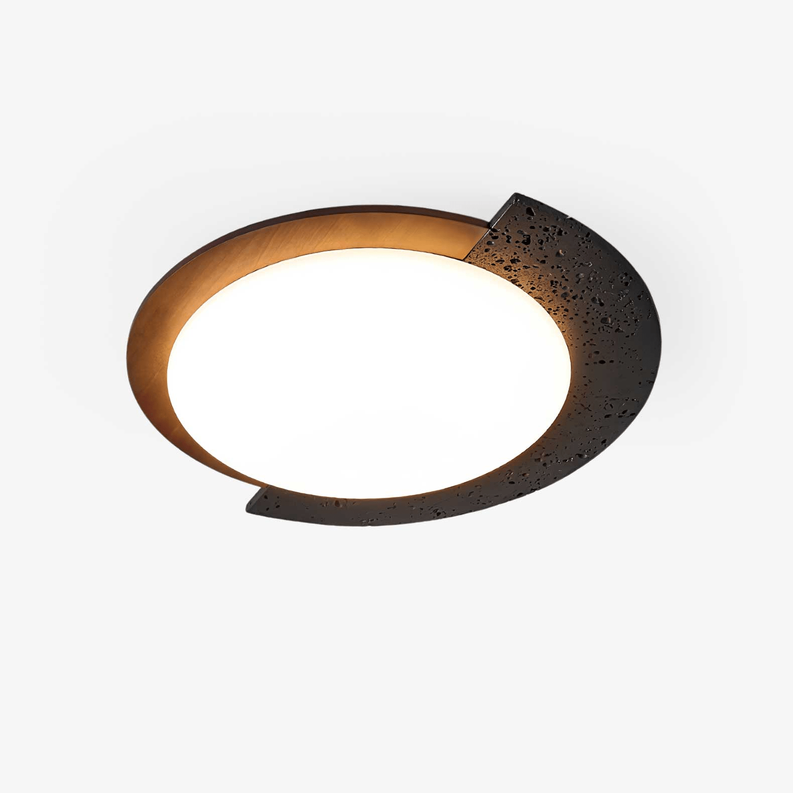 Ulvinor Asymmetrical Travertine Ceiling Light - Neutralighting