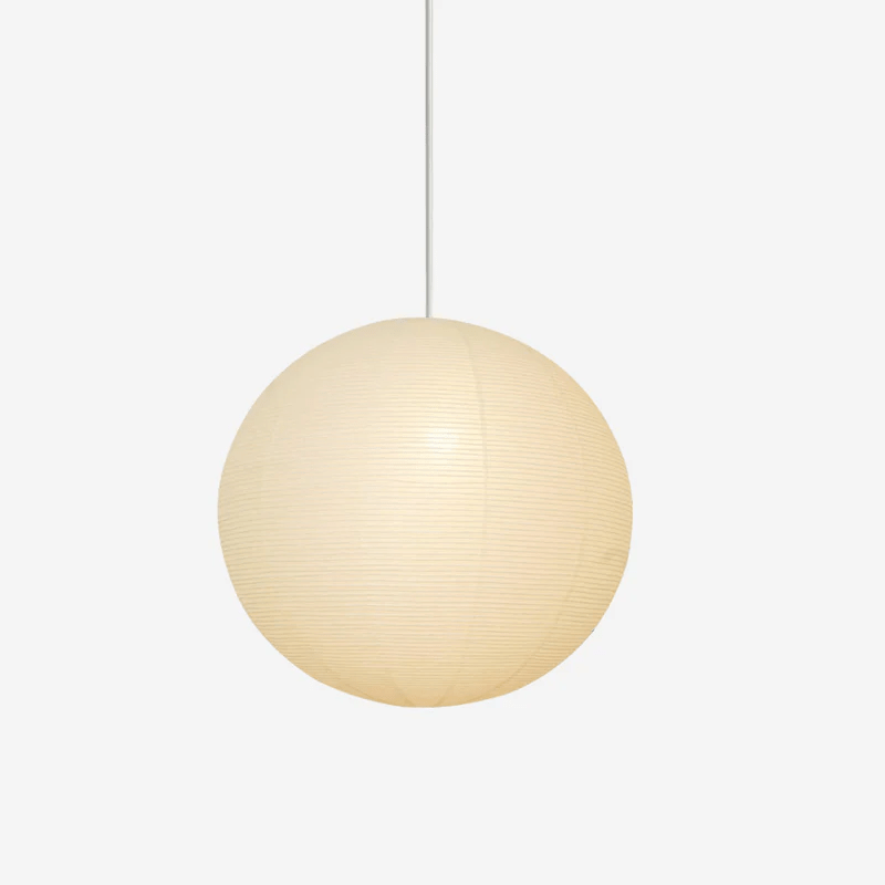 Solara Pendelleuchte Bambus Washi Papier Rund-Letslighting