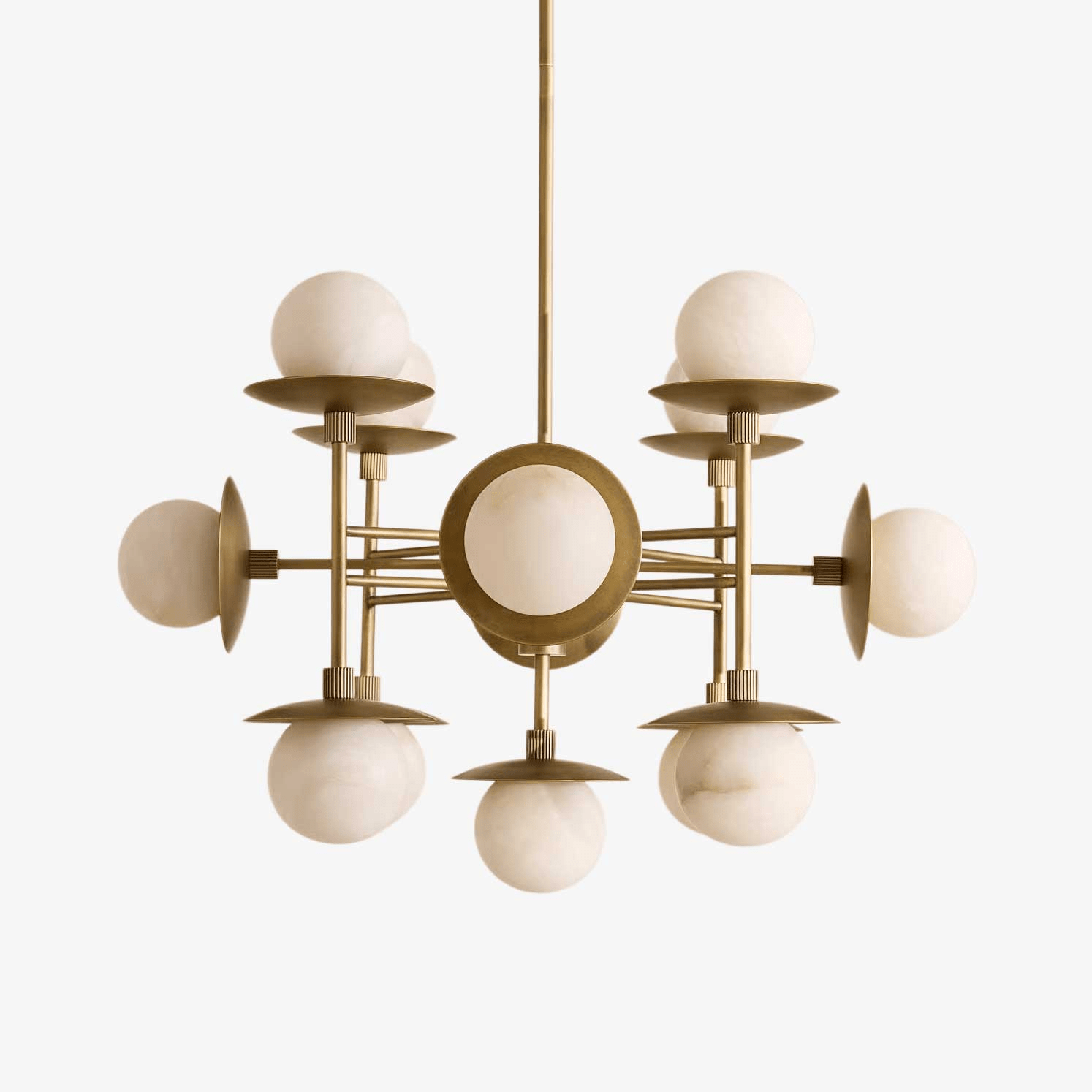 Oshayra Sputnik Alabaster Chandelier - Neutralighting