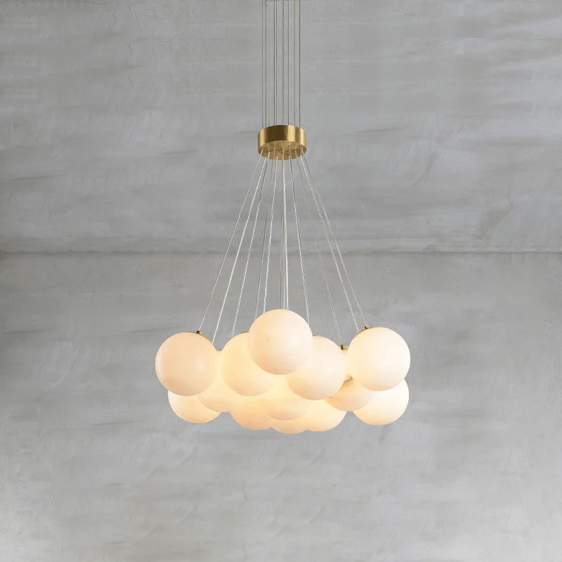 Zovenila Alabaster Chandelier - Neutralighting