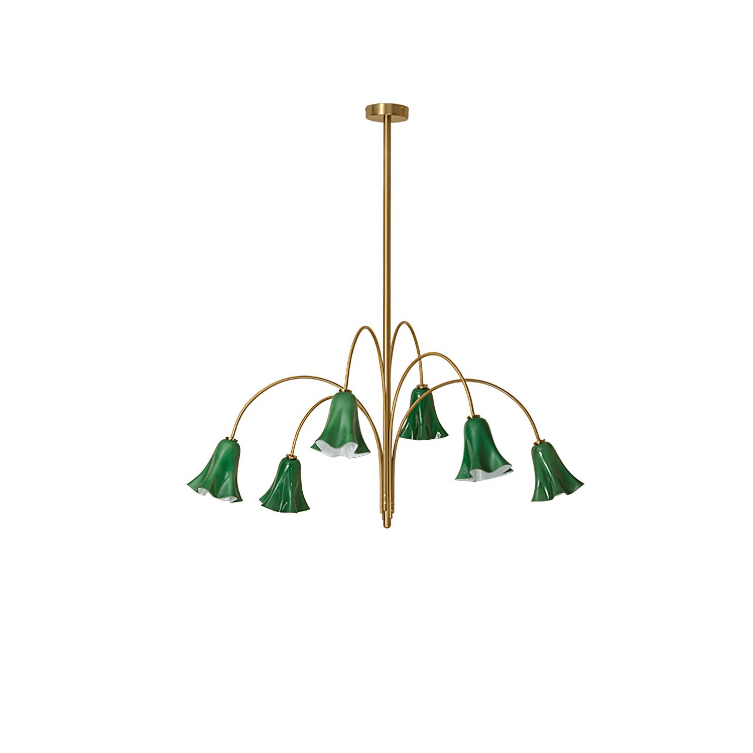 Emerald Kronleuchter mit Glockenglasanhänger-Letslighting