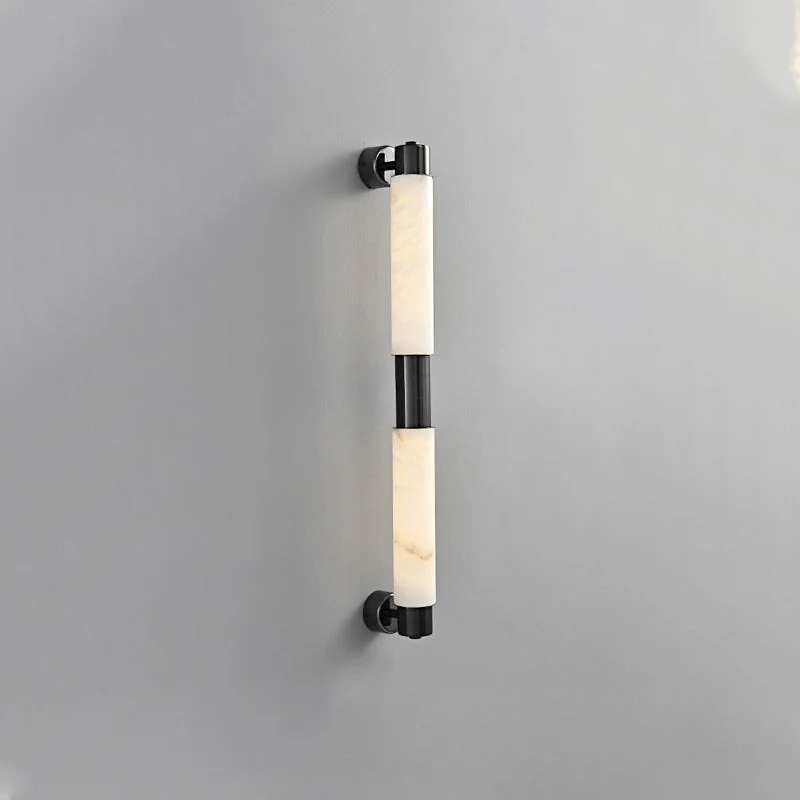 Eurthaeth Alabaster Brass Wall Light - Neutralighting