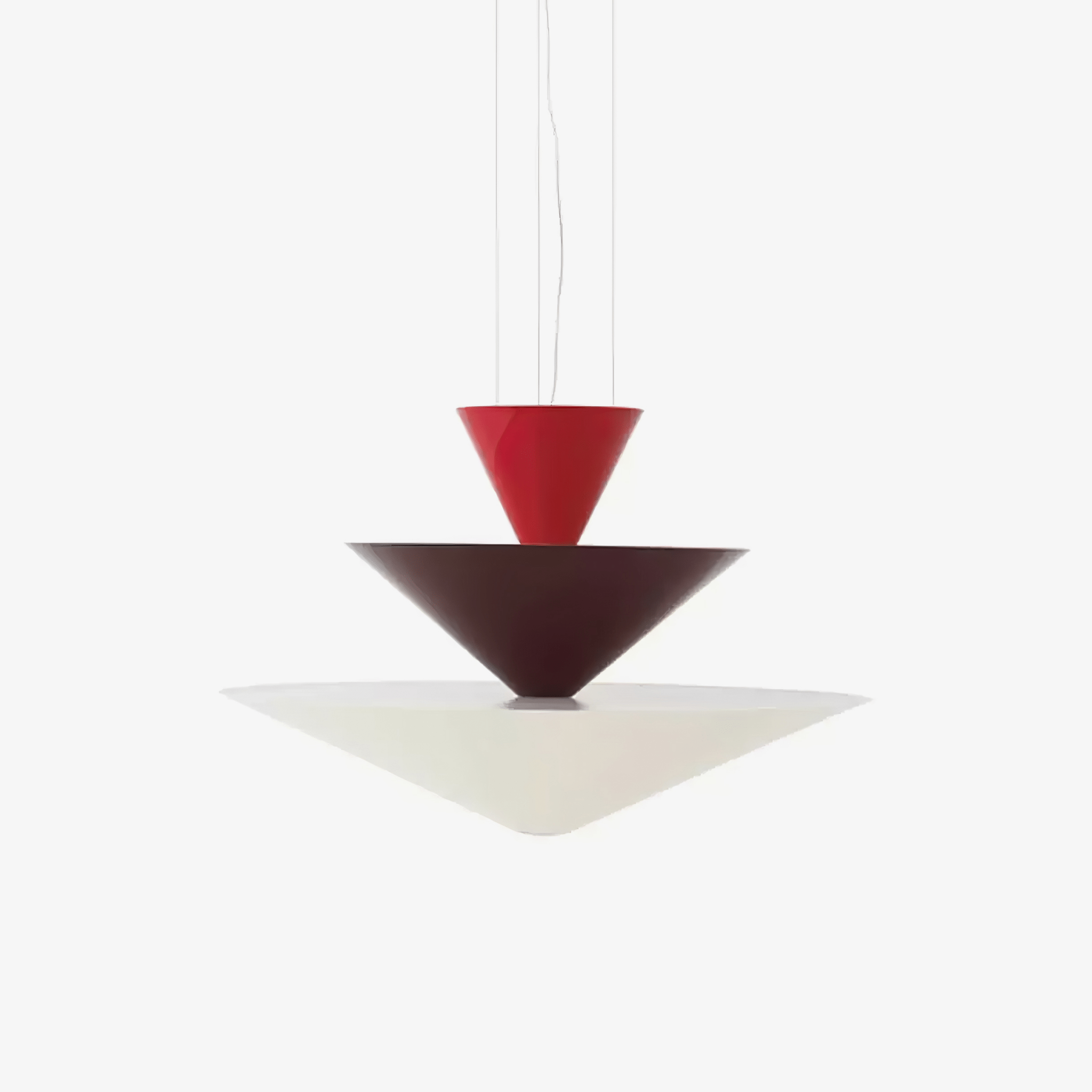 Pyramia Gestufte Pendelleuchte mit Farbblock-Letslighting