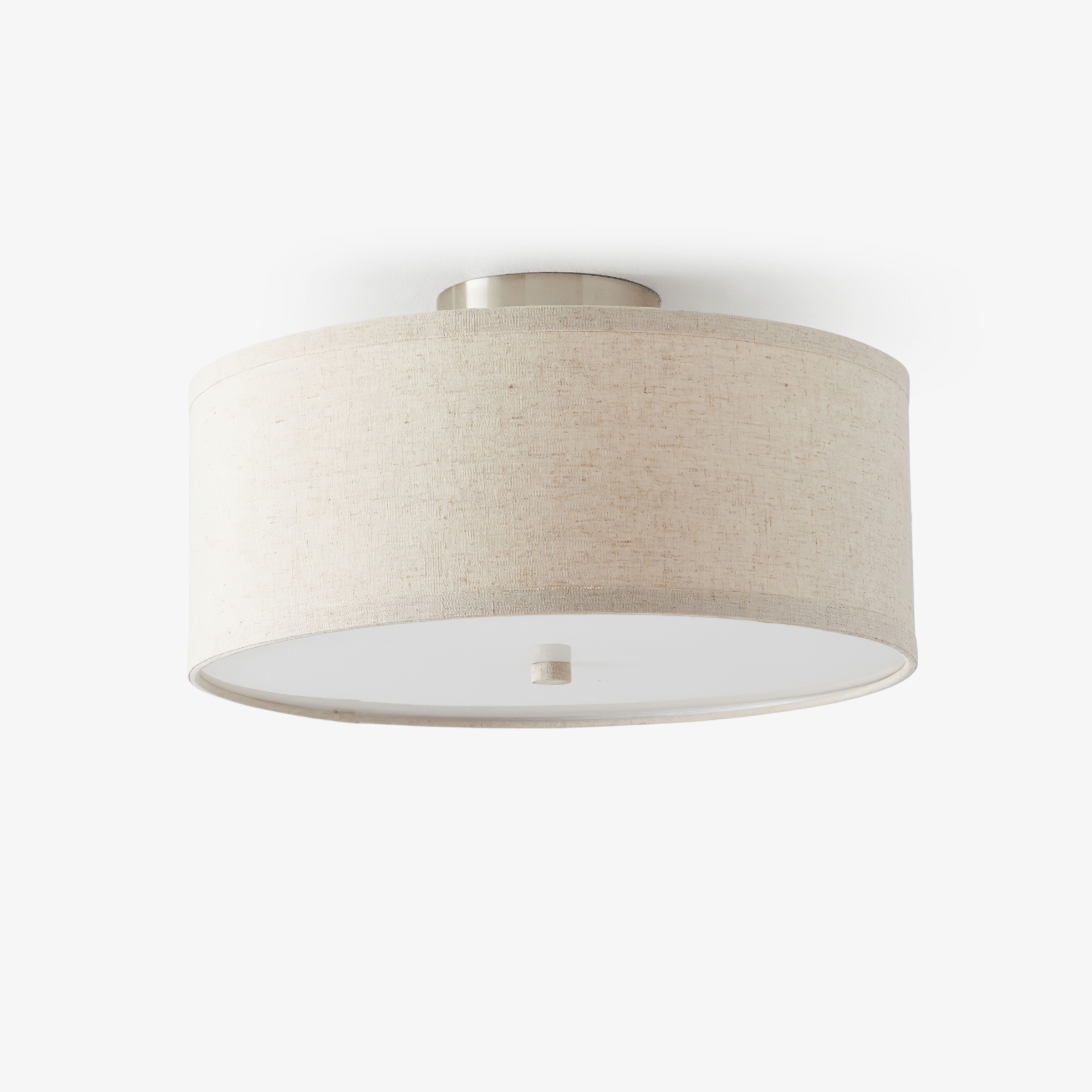 Lustra Deckenleuchte Schlicht Elegant Stoff-Letslighting