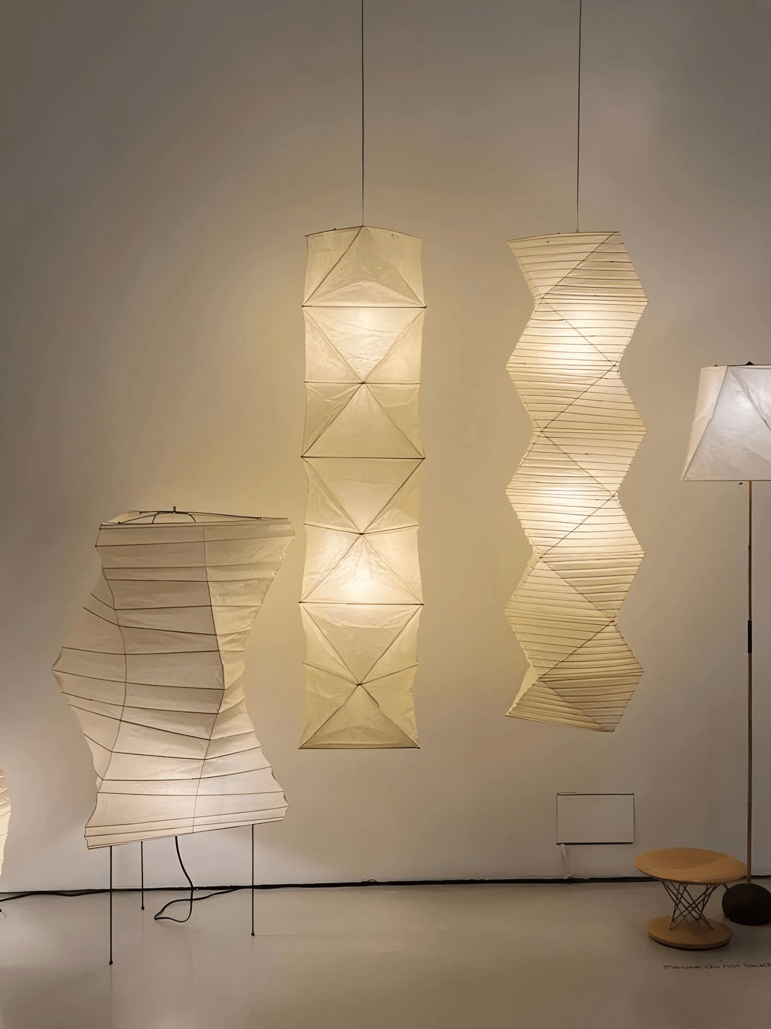 Washi Paper L8 Pendant Light - Blowlighting