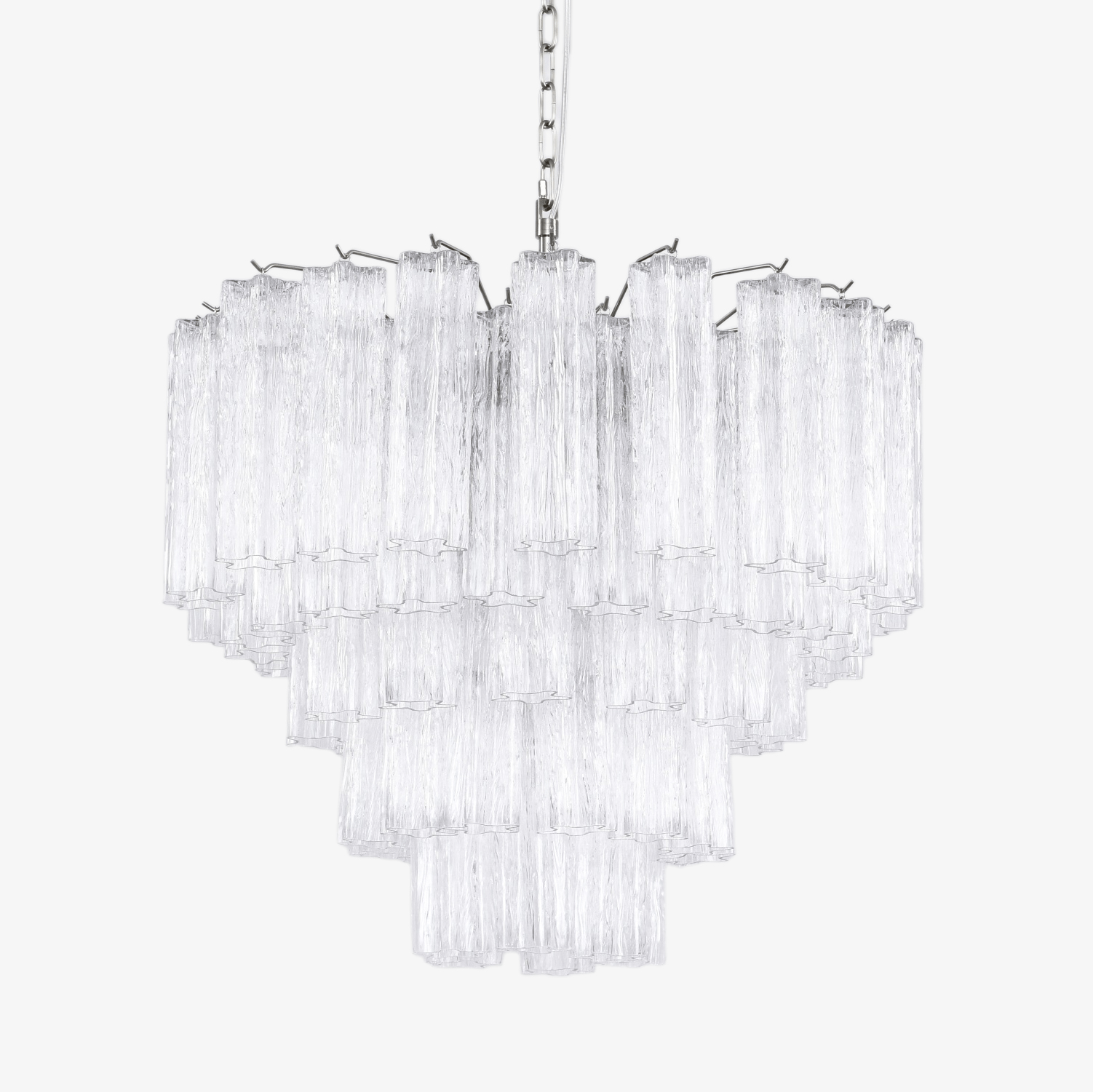 Aurora Chandelier Clear Glass Multi-Tier Crystal Glow - Neutralighting