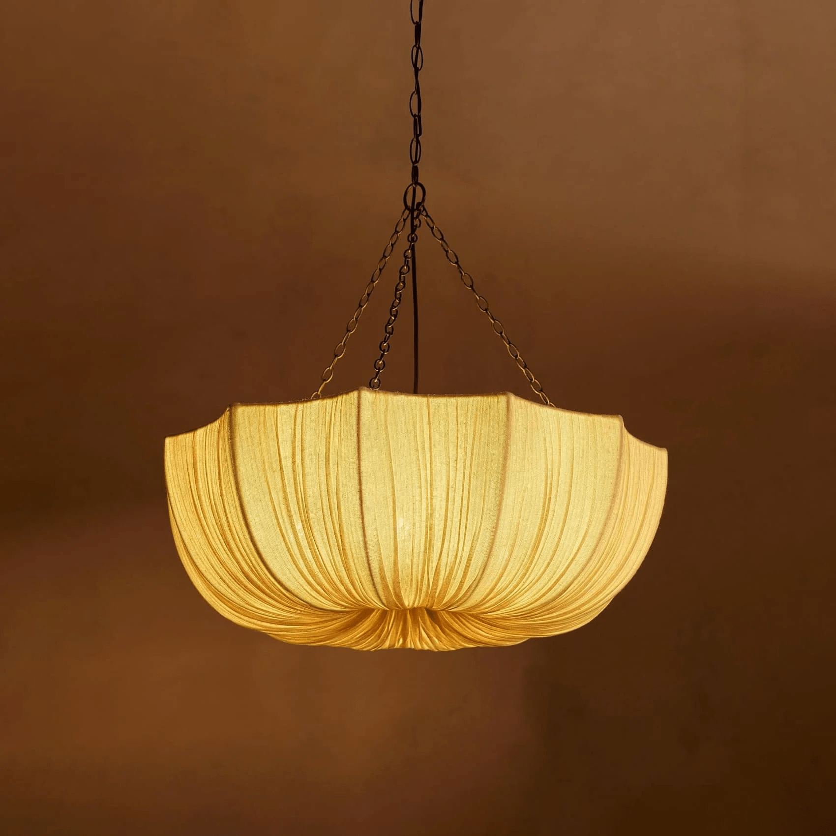 Aurelia Vintage Stoff Pendelleuchte Lampe-Letslighting