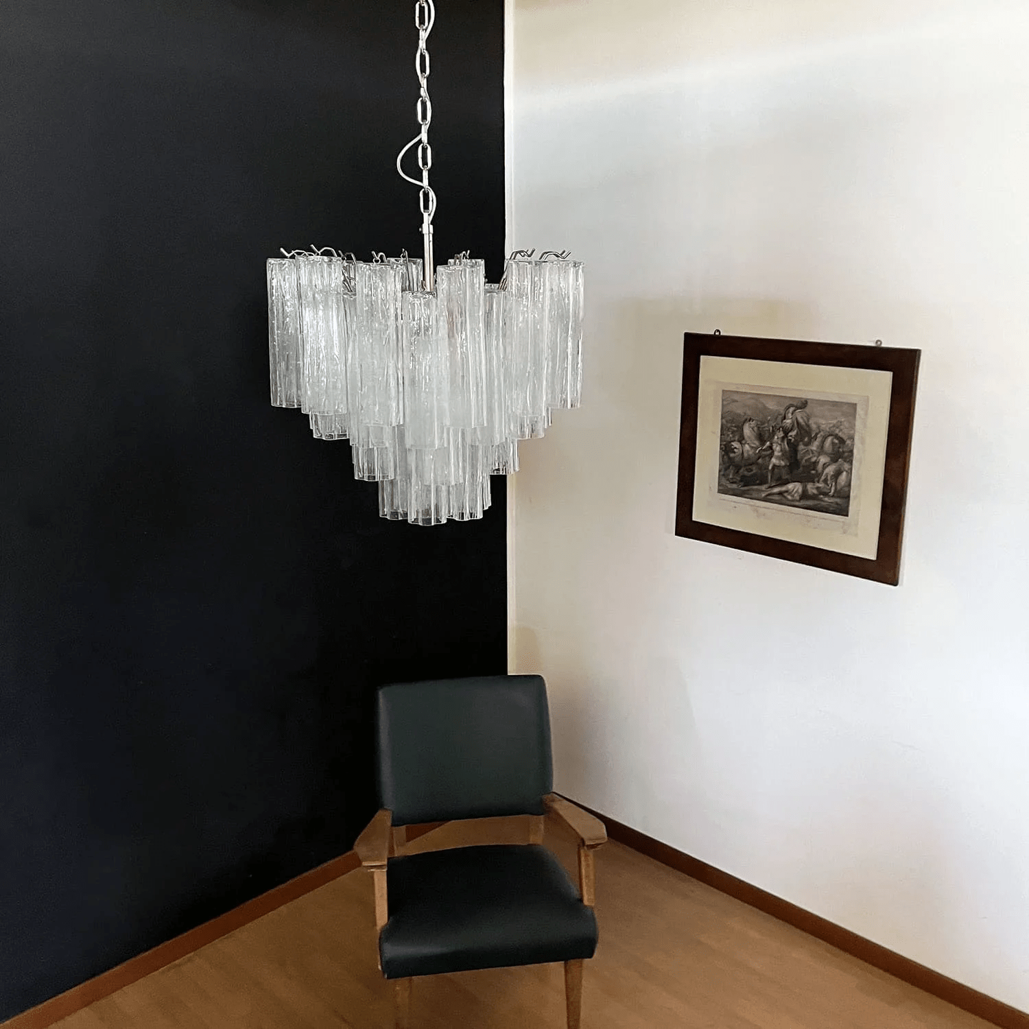 Aurora Chandelier Murano Glass Tiered - Neutralighting