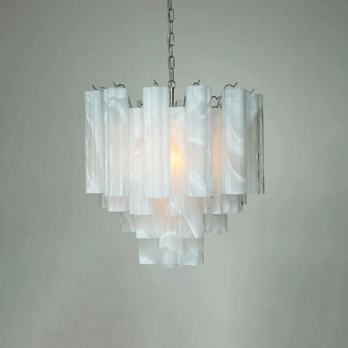 Aurora Chandelier Murano Glass Tiered - Neutralighting