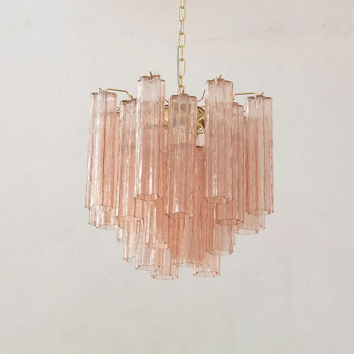 Aurora Chandelier Murano Glass Tiered - Neutralighting