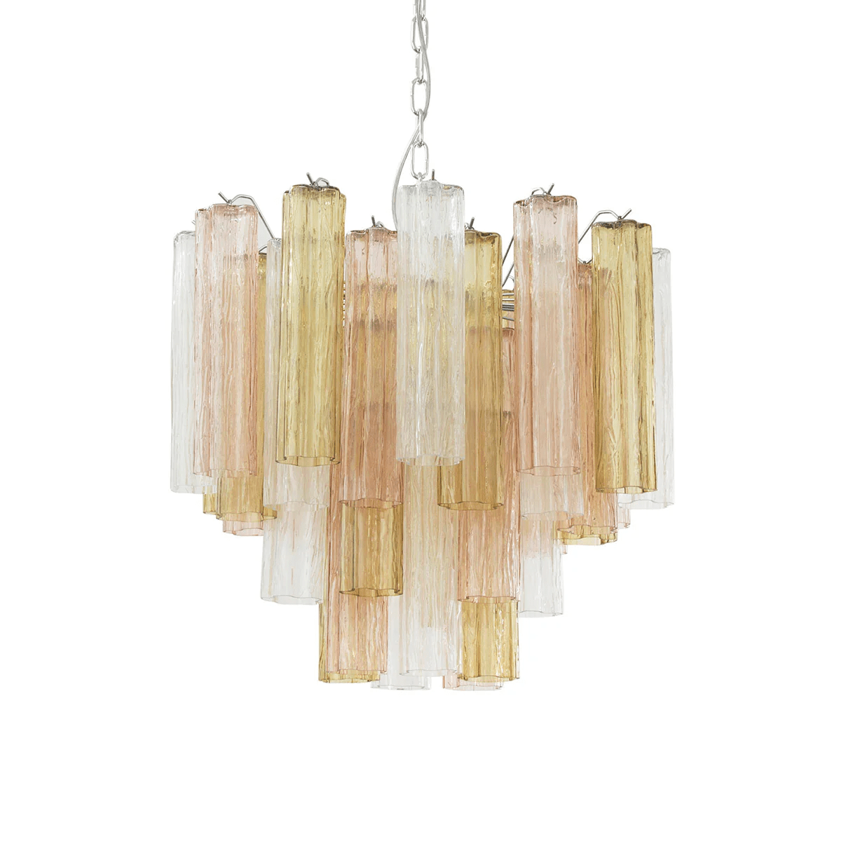 Aurora Chandelier Murano Glass Tiered - Neutralighting