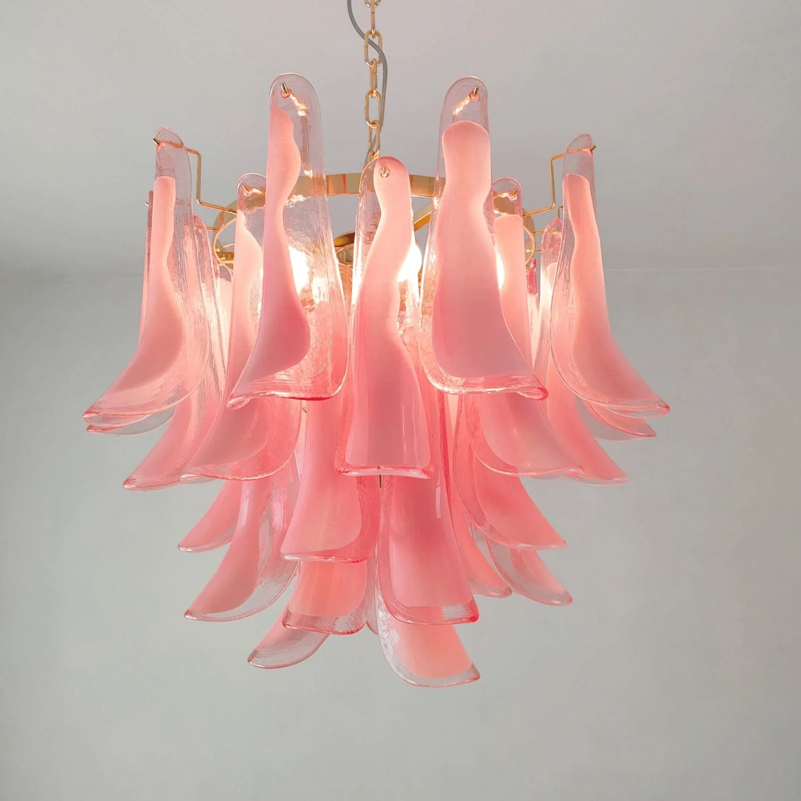 Aurora Chandelier Murano Glass Tiered Italian - Neutralighting