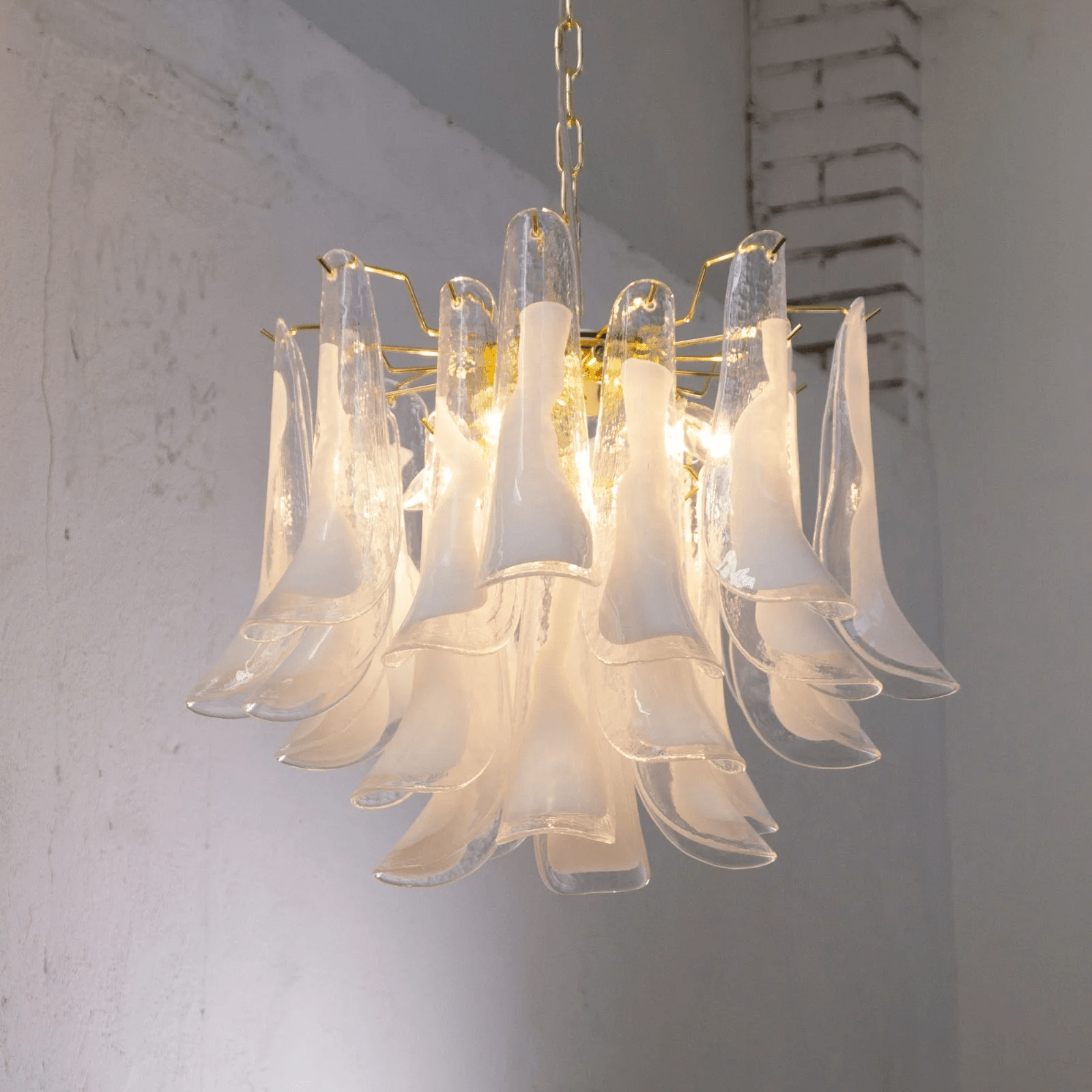 Aurora Chandelier Murano Glass Tiered Italian - Neutralighting