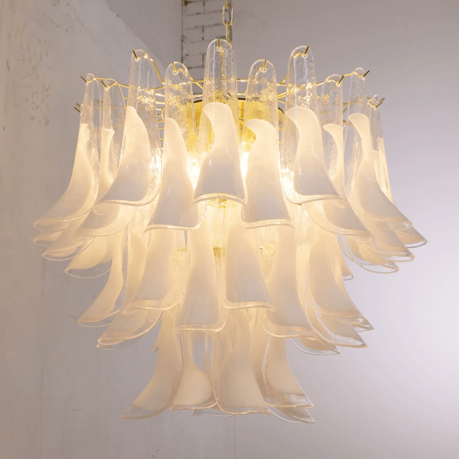 Aurora Chandelier Murano Glass Tiered Italian - Neutralighting