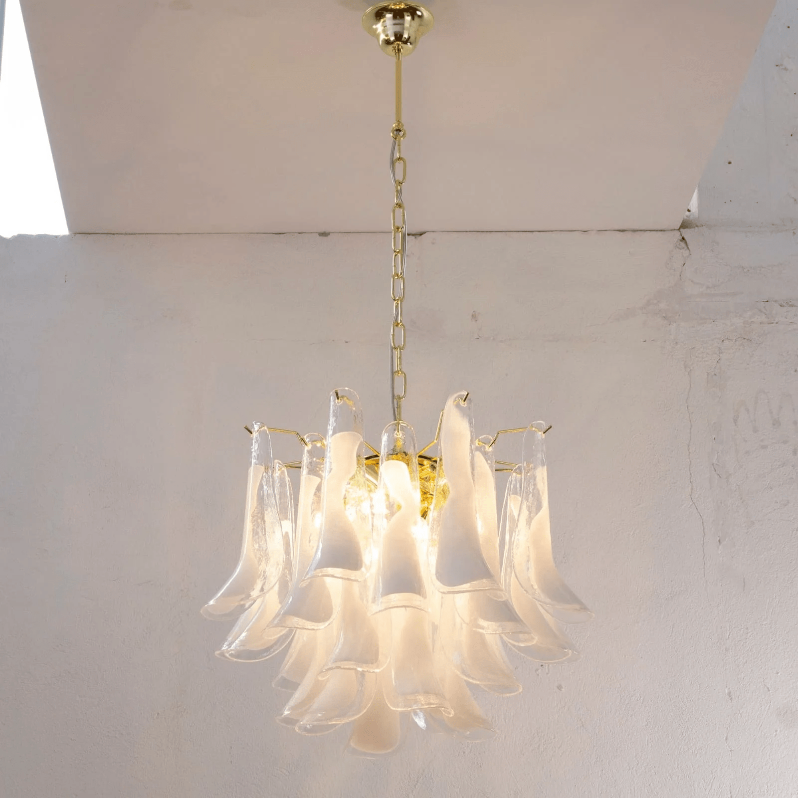 Aurora Chandelier Murano Glass Tiered Italian - Neutralighting
