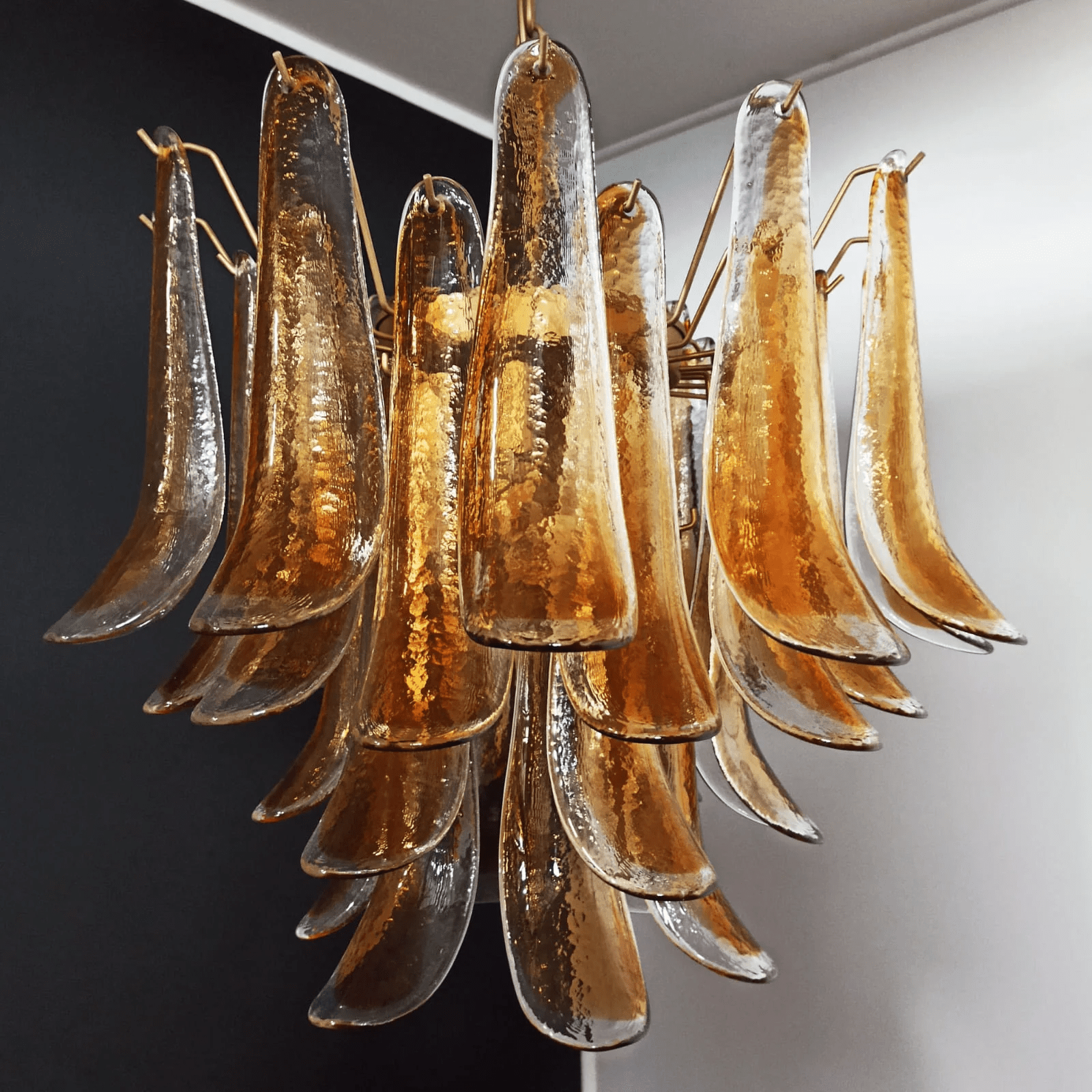 Aurora Chandelier Murano Glass Tiered Italian - Neutralighting