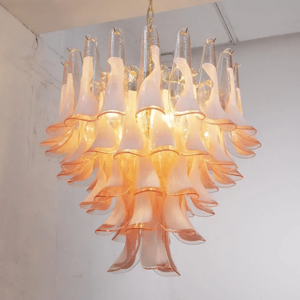 Aurora Chandelier Murano Glass Tiered Italian - Neutralighting