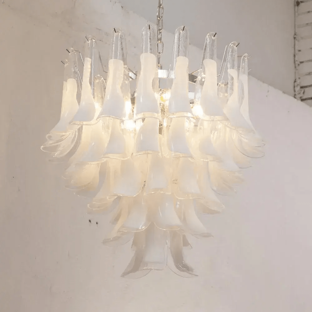 Aurora Chandelier Murano Glass Tiered Italian - Neutralighting