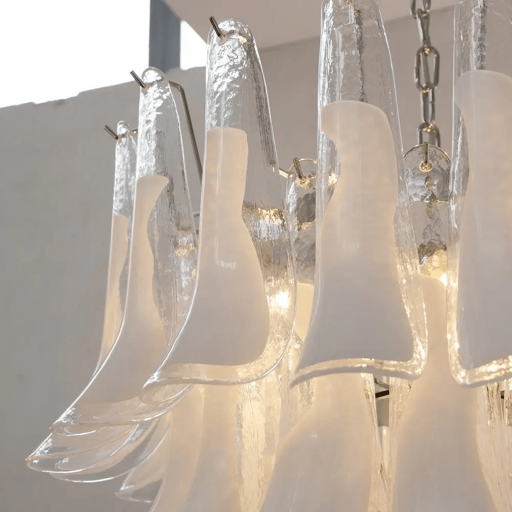 Aurora Chandelier Murano Glass Tiered Italian - Neutralighting