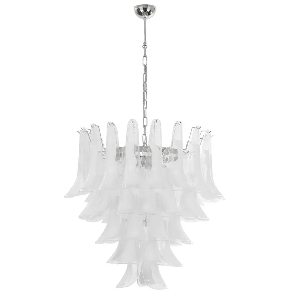 Aurora Chandelier Murano Glass Tiered Italian - Neutralighting