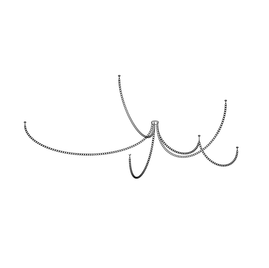 Gabriel Gold Chandelier - Blowlighting