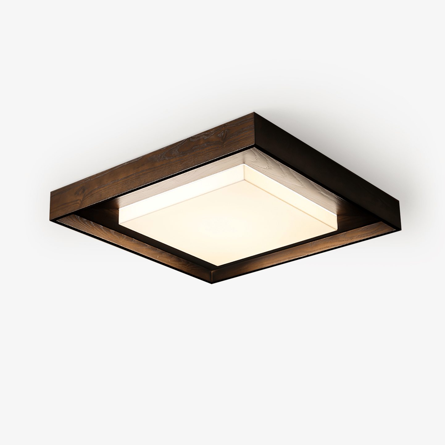 Auro Rustikale Deckenleuchte aus Holz-Letslighting