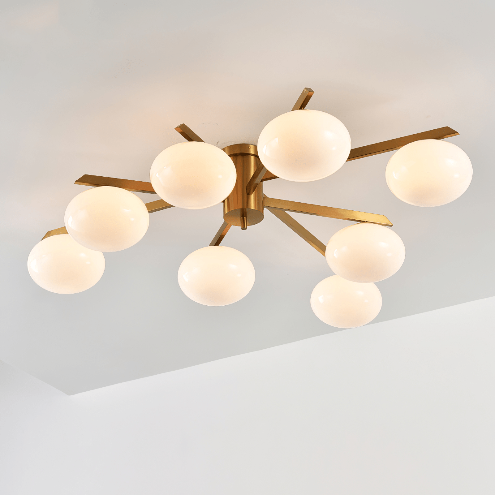 Nova Moderne Deckenleuchte aus Glas-Letslighting