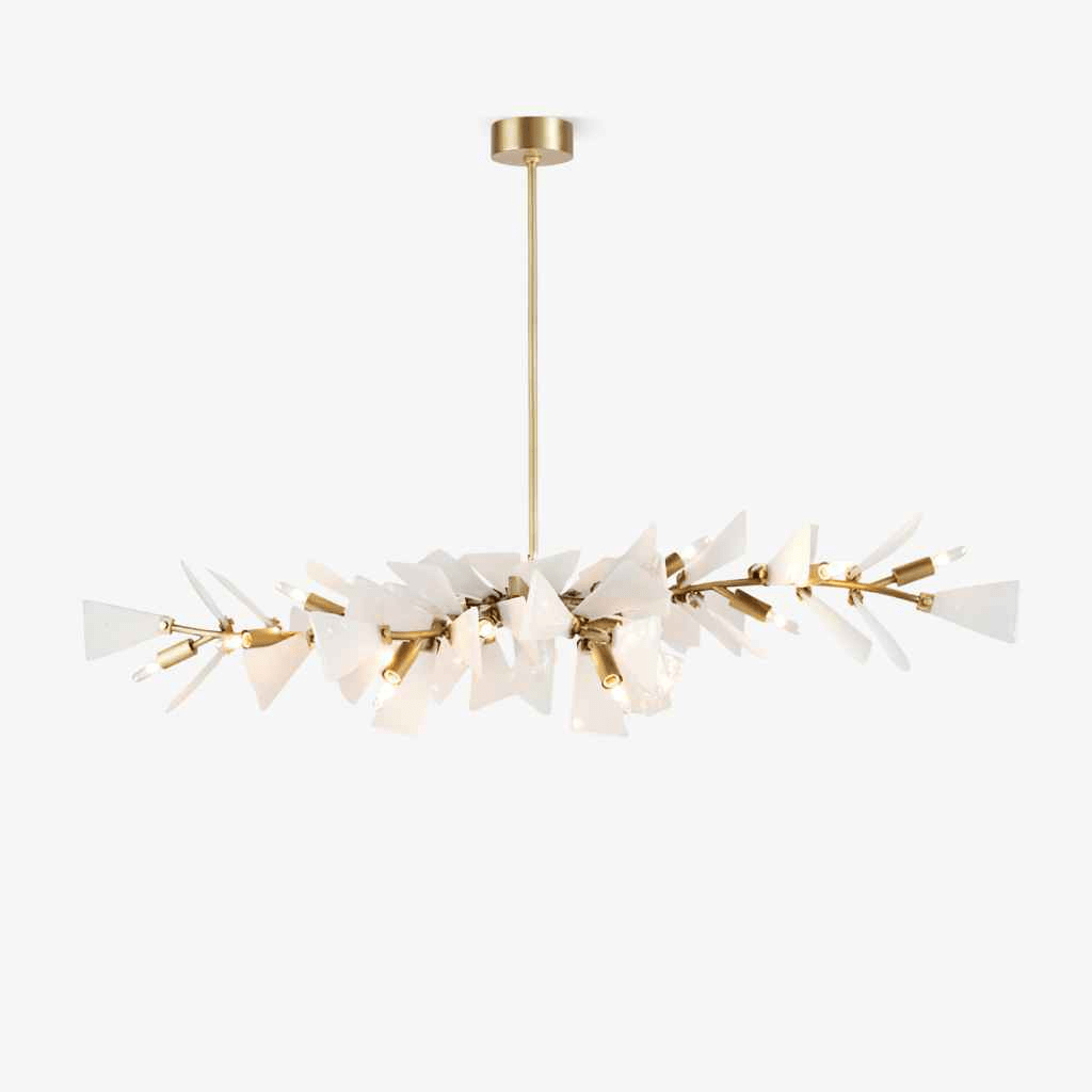 Samuel Luxus-Glas-Kronleuchter-Letslighting